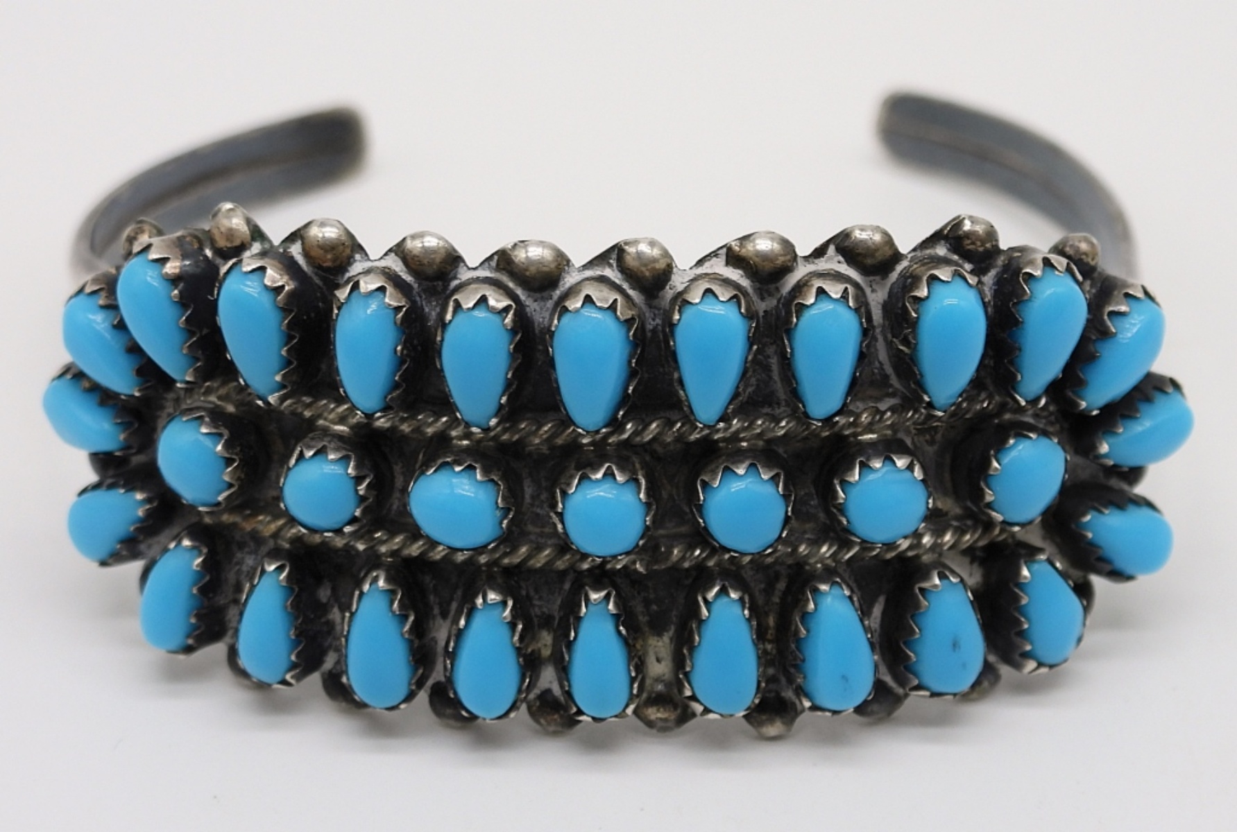 Navajo Sterling Turquoise Cuff & Necklace
