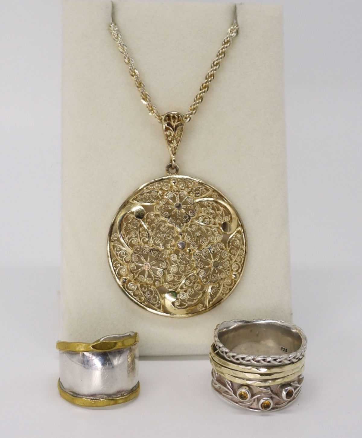 Alice Caviness Gold Tone 925 Pendant & More