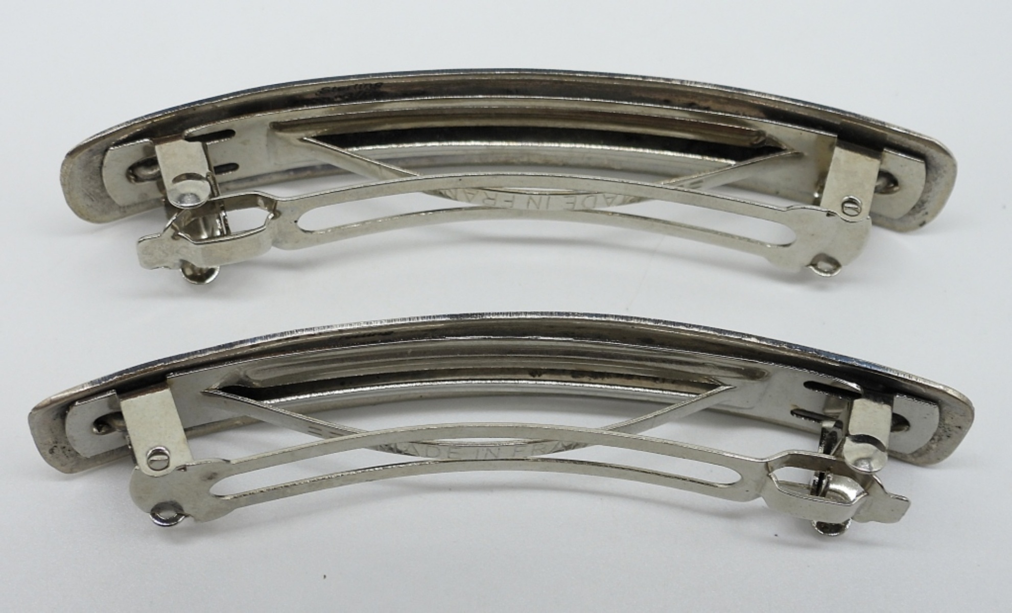 2 Southwest Style, Sterling Hair Clips