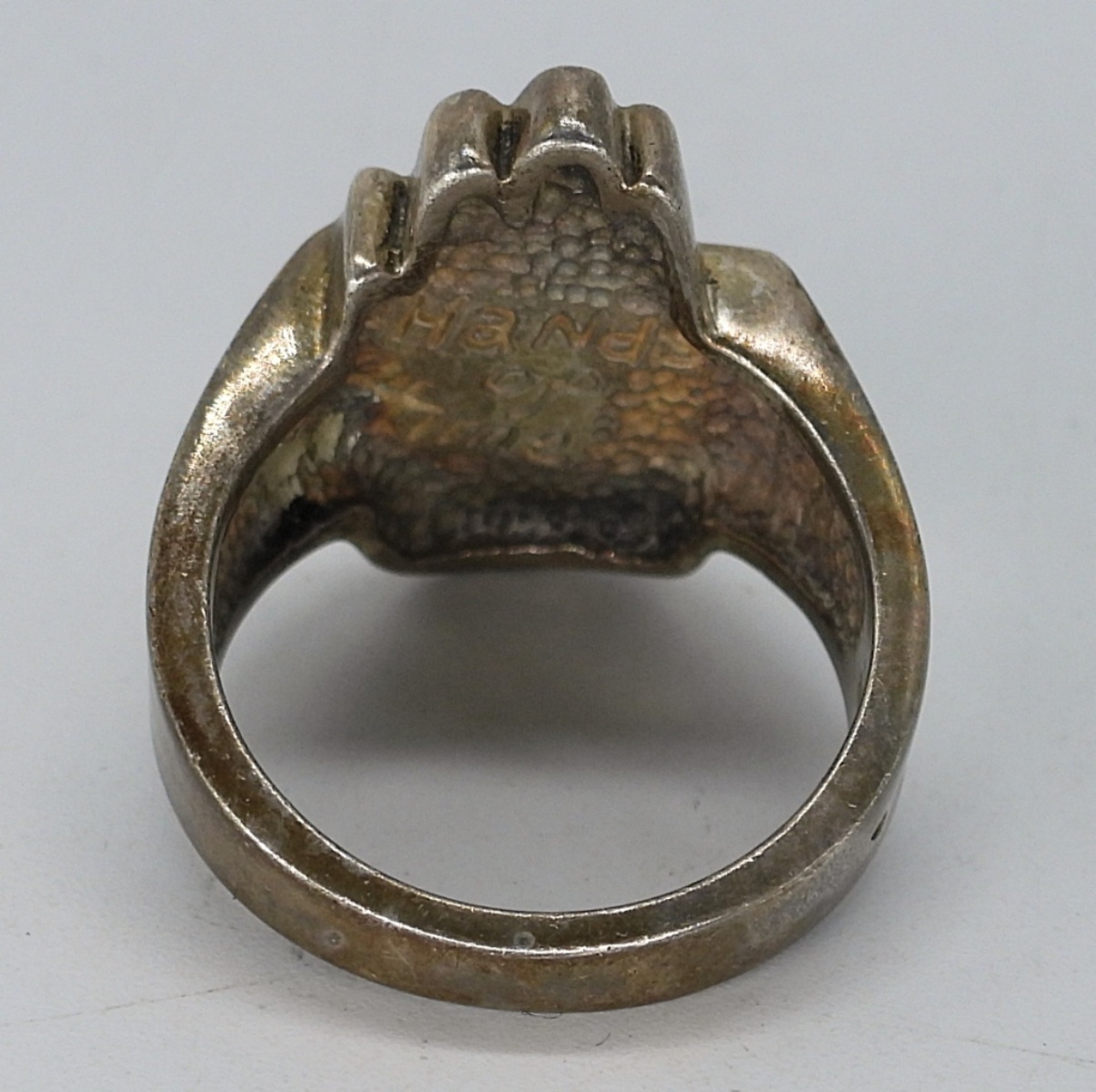 Ray Tracey, Navajo Artist Hand of Time Ring