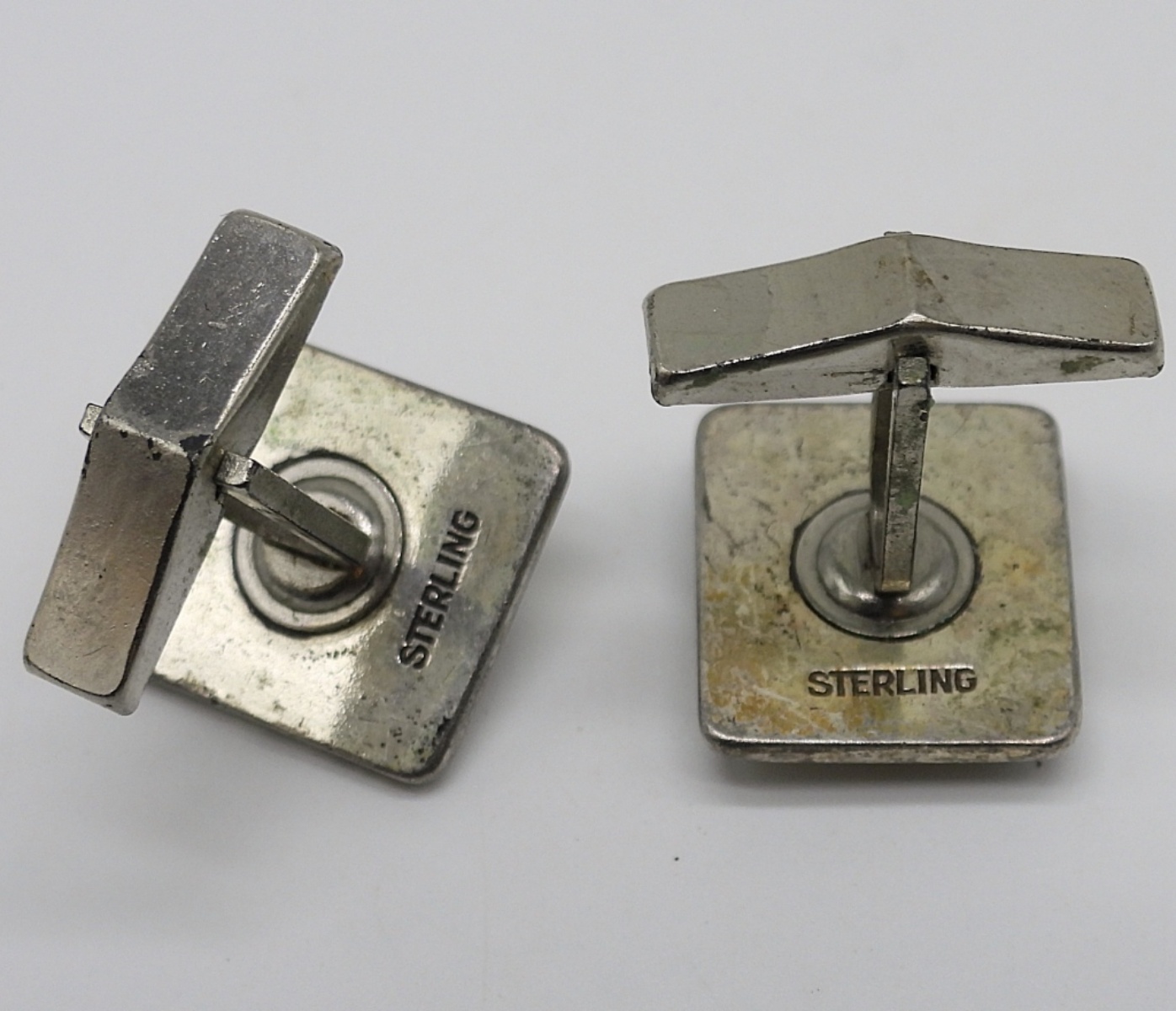 Vintage Turquoise Rings & Cufflinks in Sterling