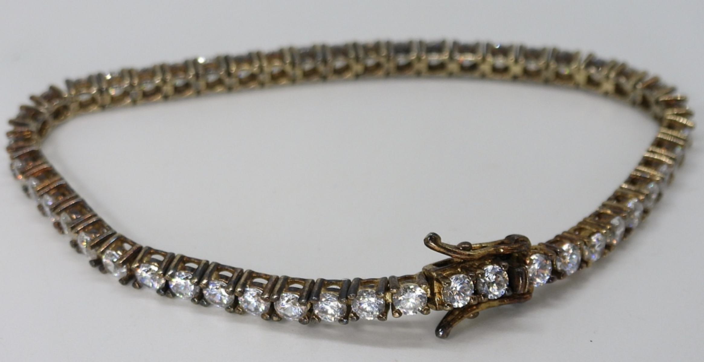 Simulated Diamond Sterling Rings & Bracelet