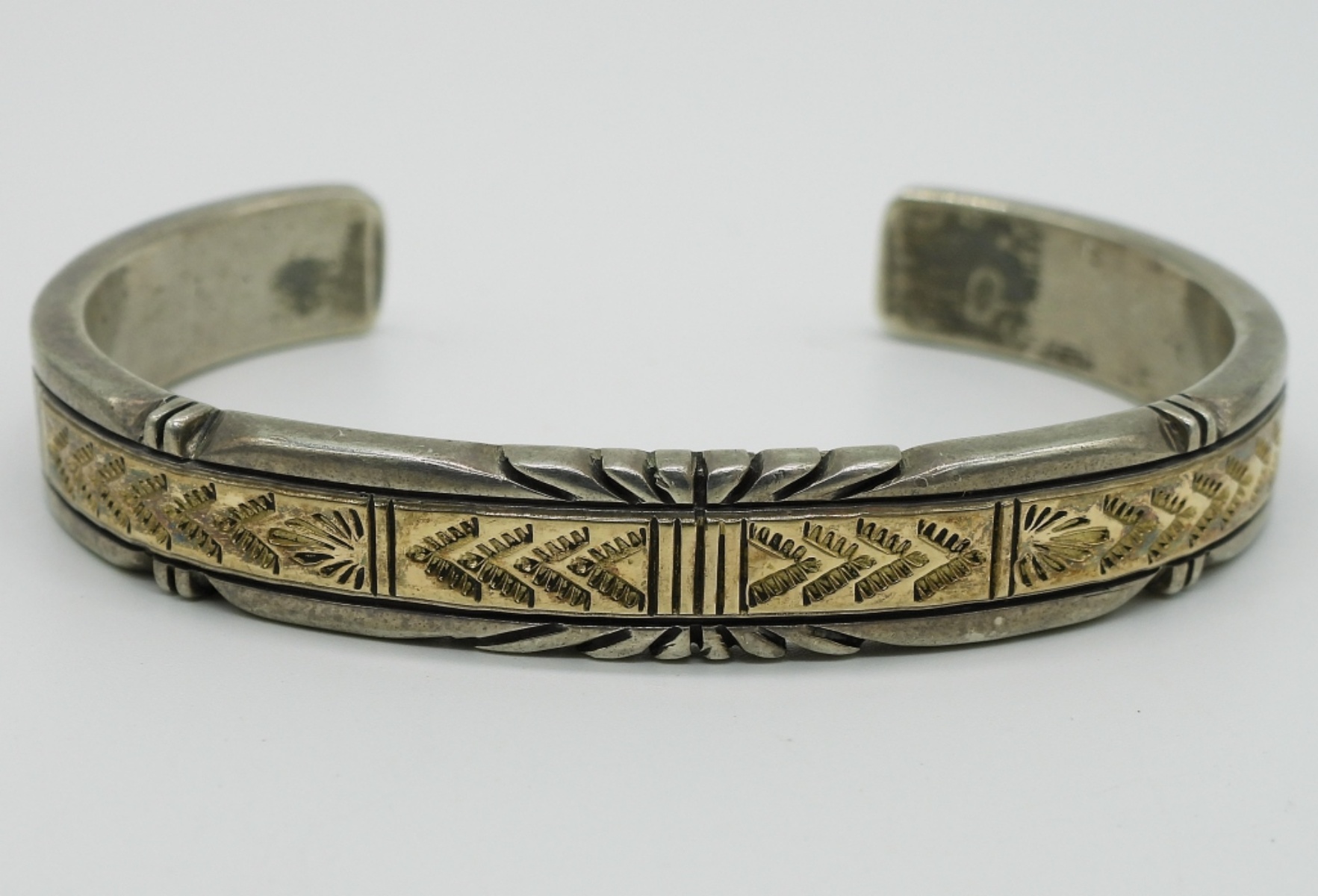 Mark Yazzie 925 & 14k Gold