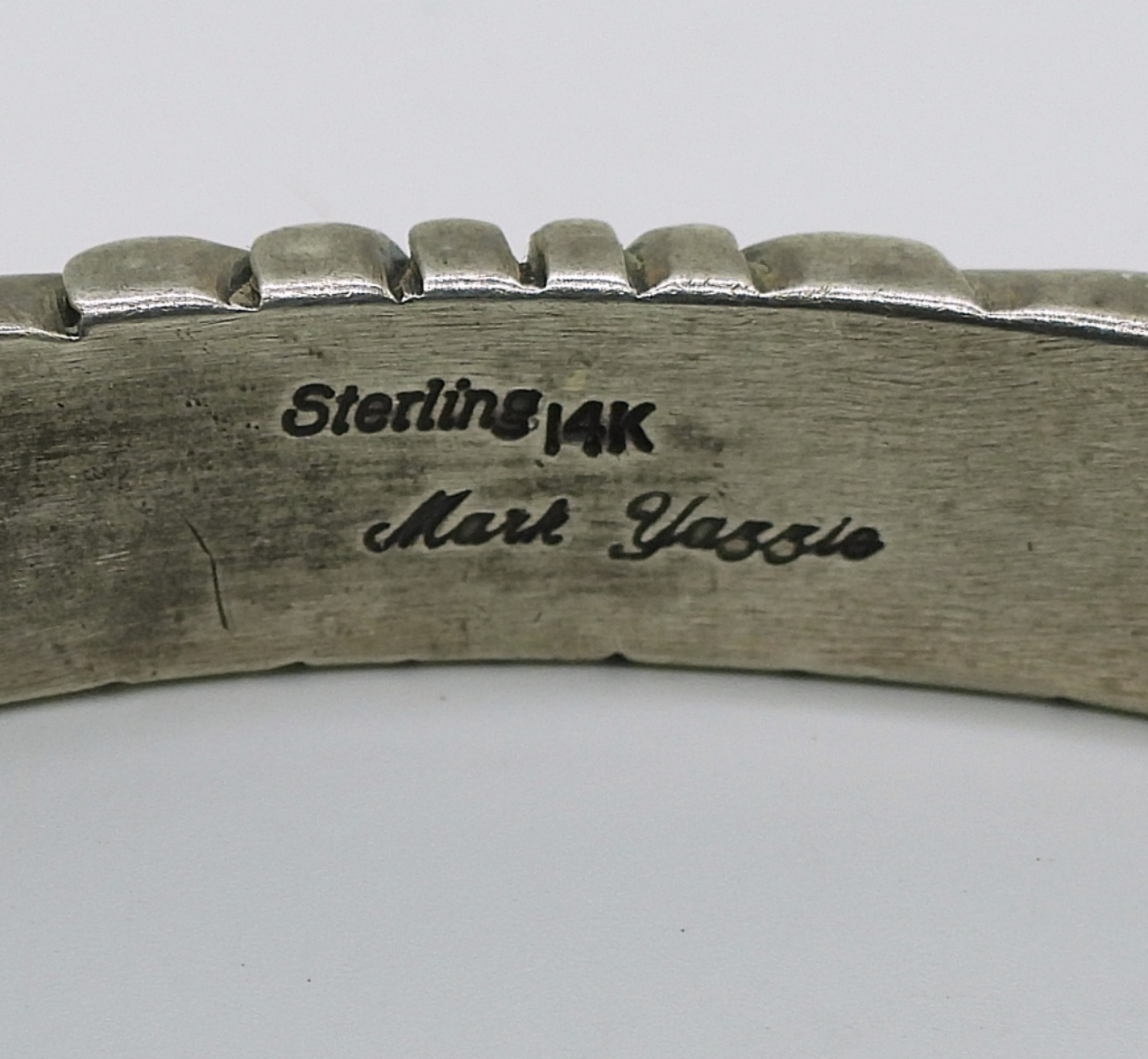 Mark Yazzie 925 & 14k Gold