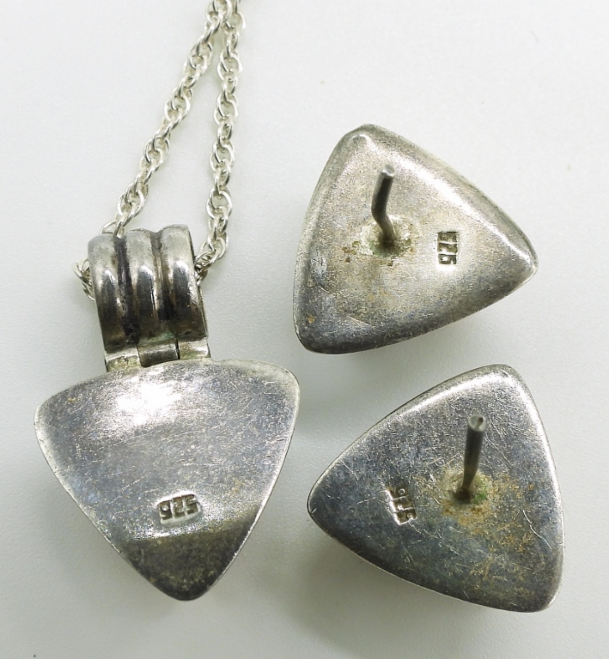 Spiny Oyster & Lapis Lazuli Sterling Sets