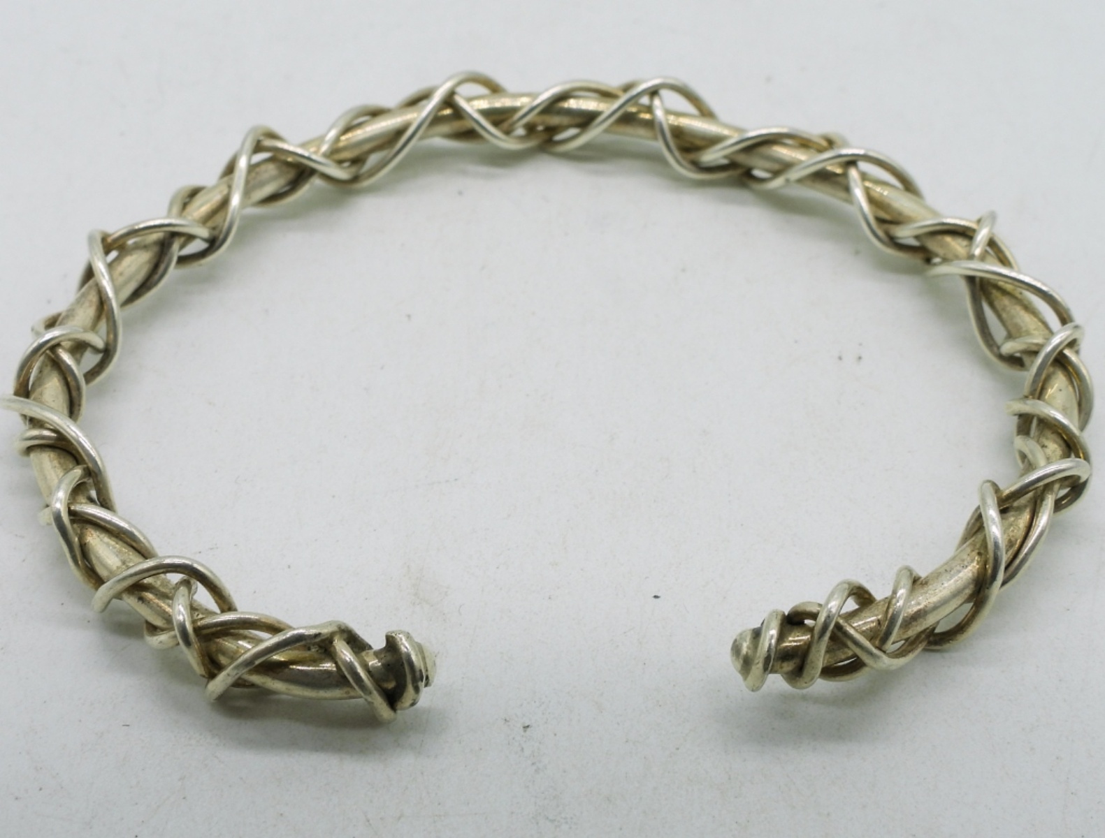 2 Interesting Sterling Bracelets