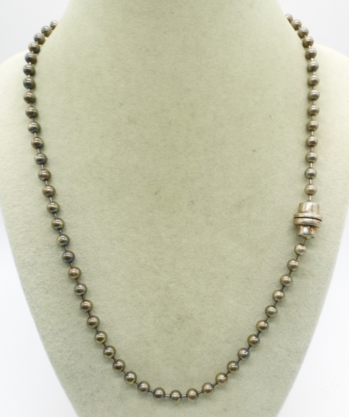 Sterling Ball Chain Necklace
