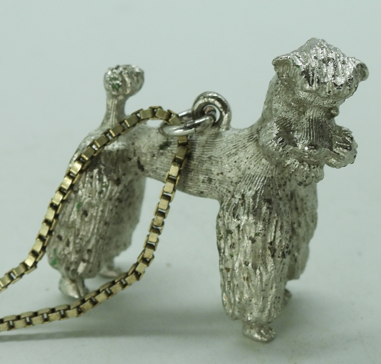 Sterling Dog Brooch & Pendant