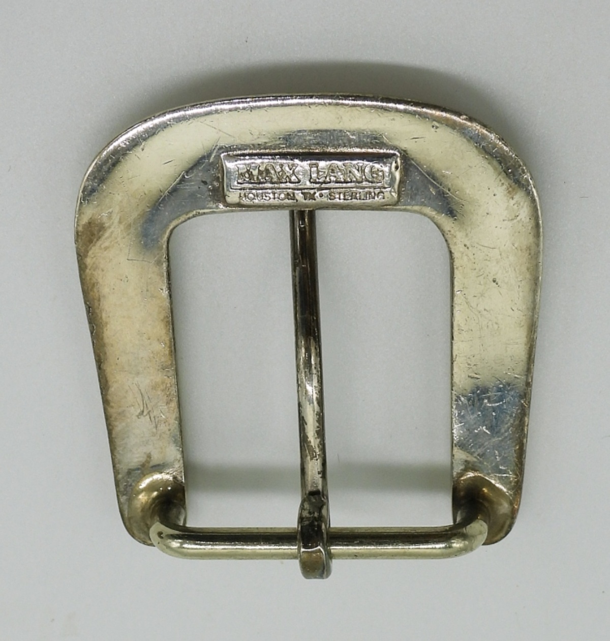 Max Lang, Sterling Belt Buckle and Loops