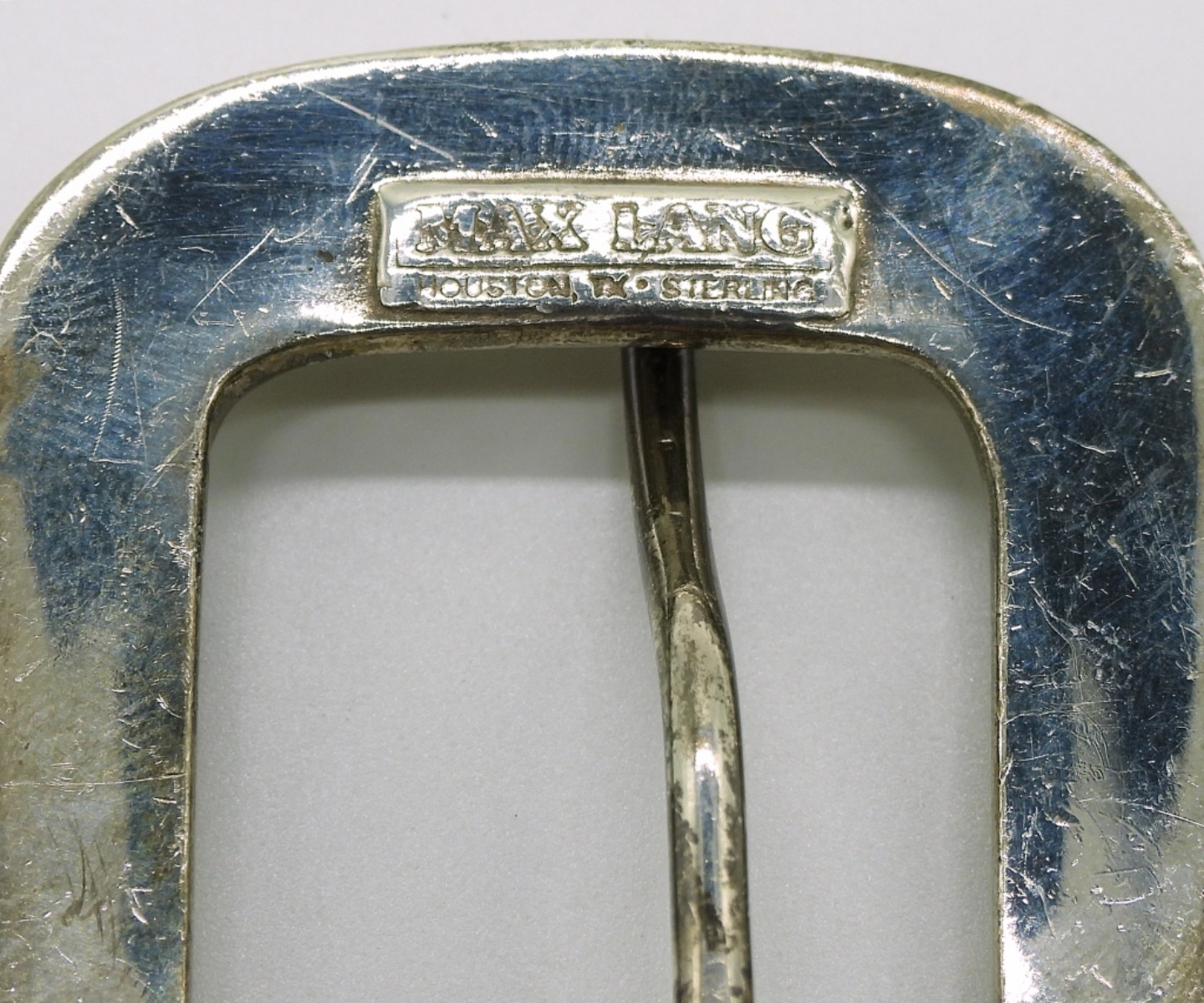 Max Lang, Sterling Belt Buckle and Loops