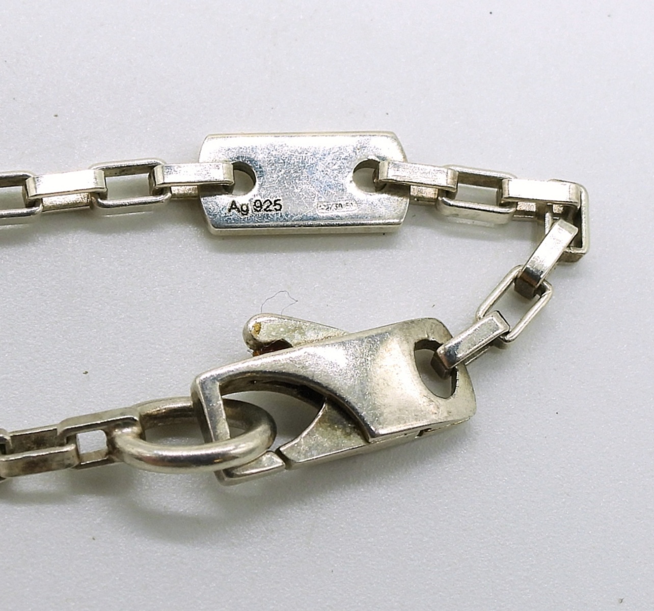 Sterling Gucci Pendant & Chain