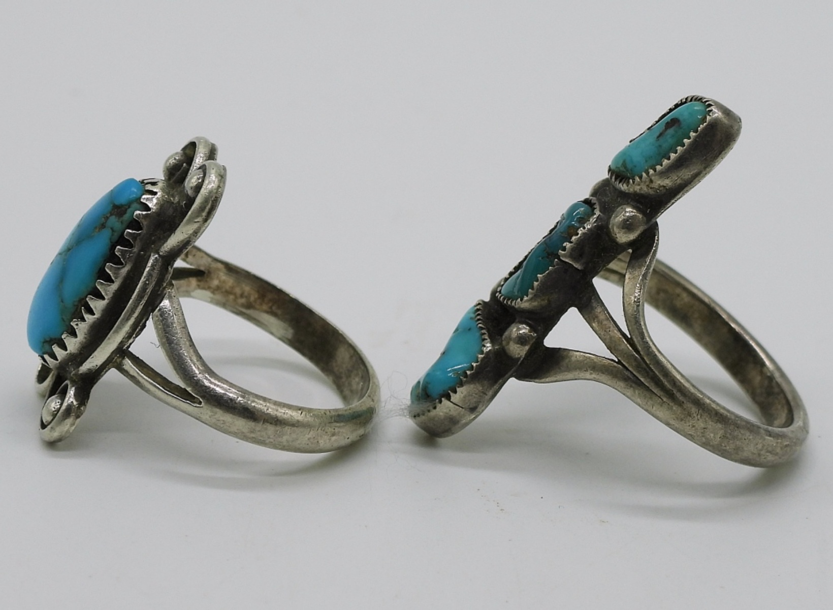 Zuni, Turquoise Rings & Pins
