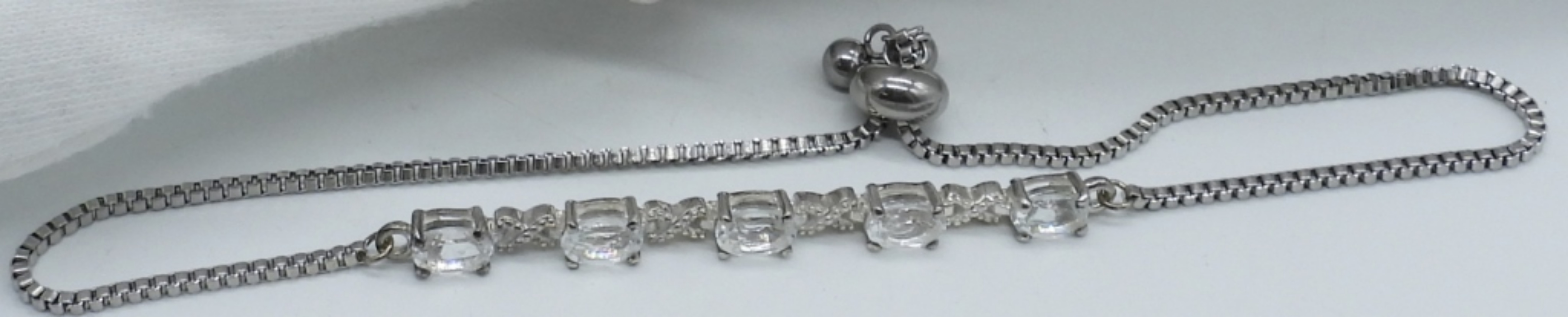 3 Sterling Bracelets & Anklets