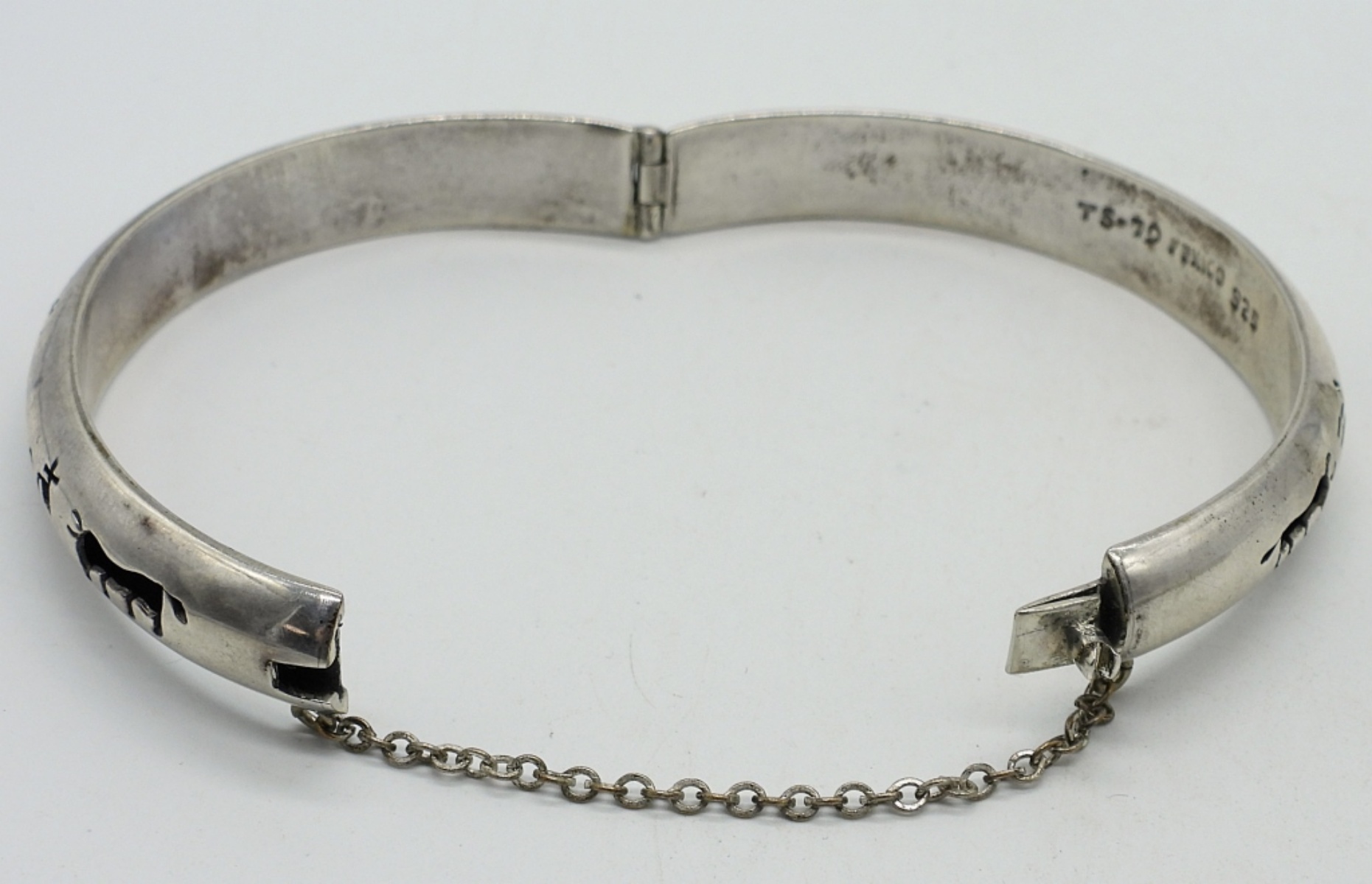 Taxco 925 Hinged Bangle Bracelets