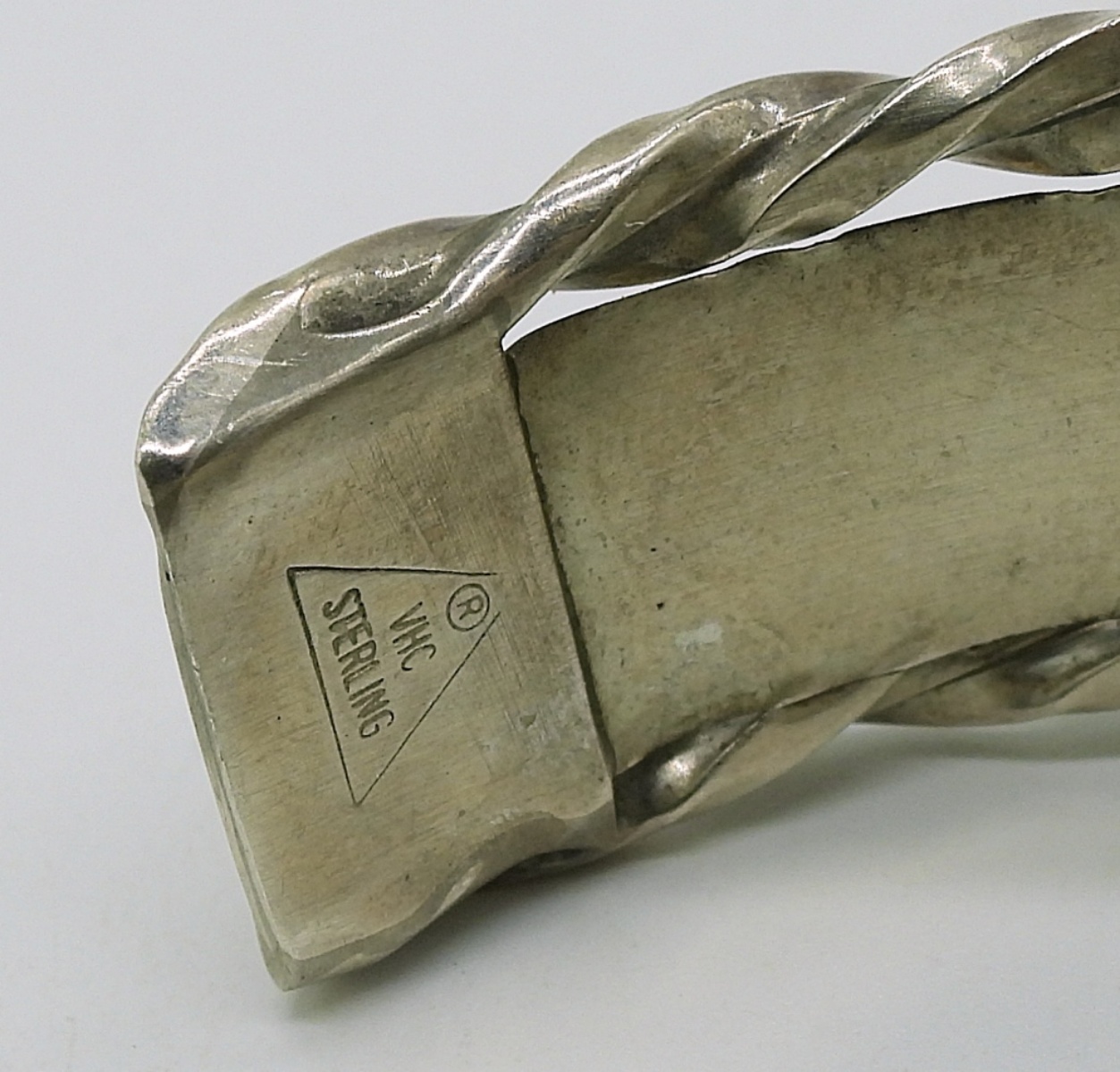 Sterling Hematite Cuff Bracelet
