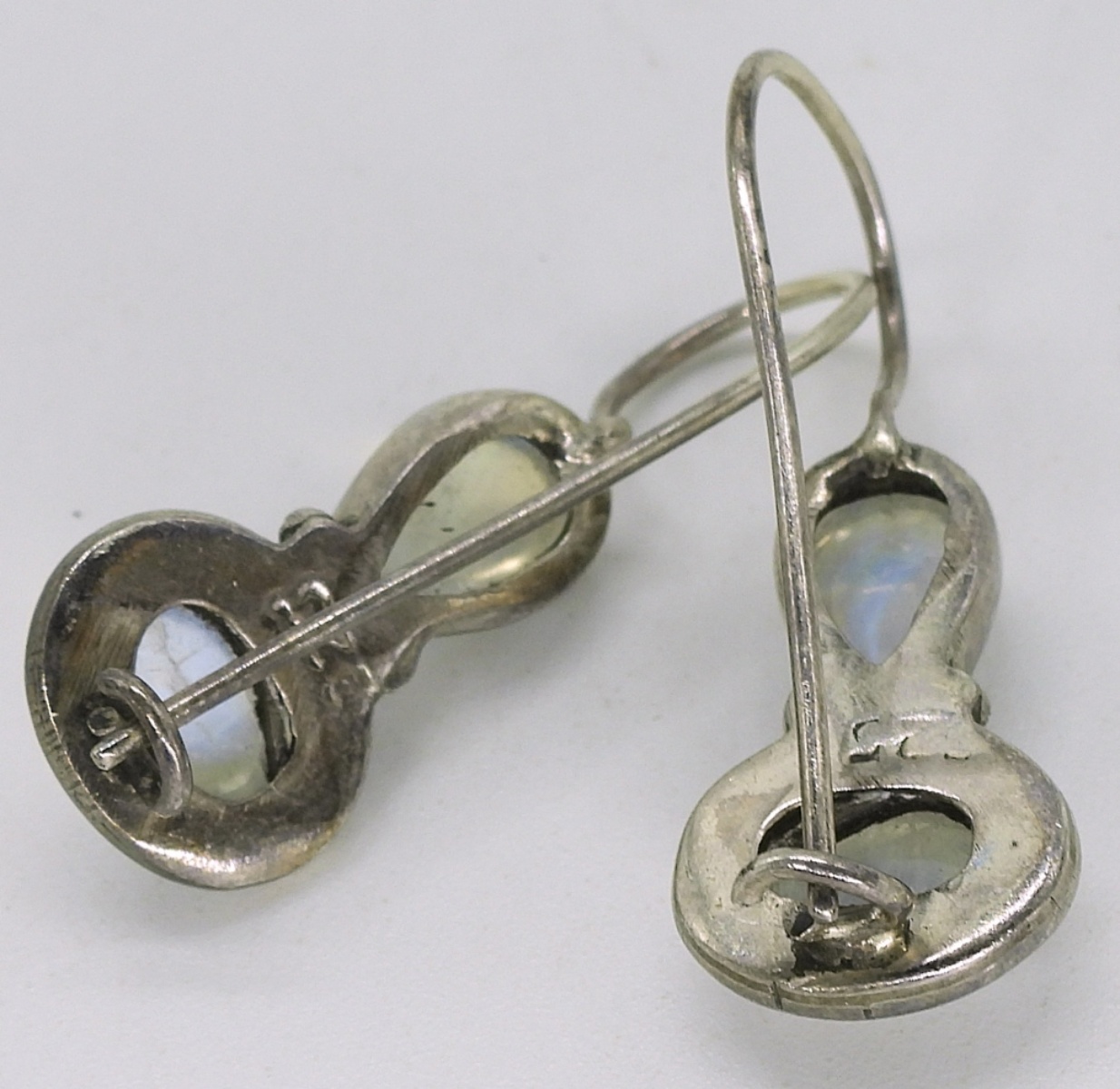 Moonstone Sterling Pendant, Ring & Earrings