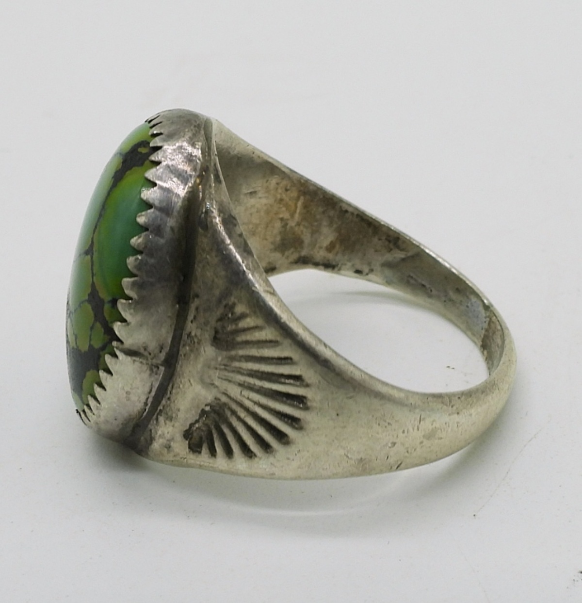 Stunning Turquoise Ring and Earrings - Sterling