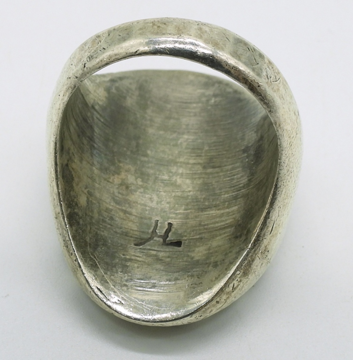 Zuni Style Thunderbird 925 Ring & Pin