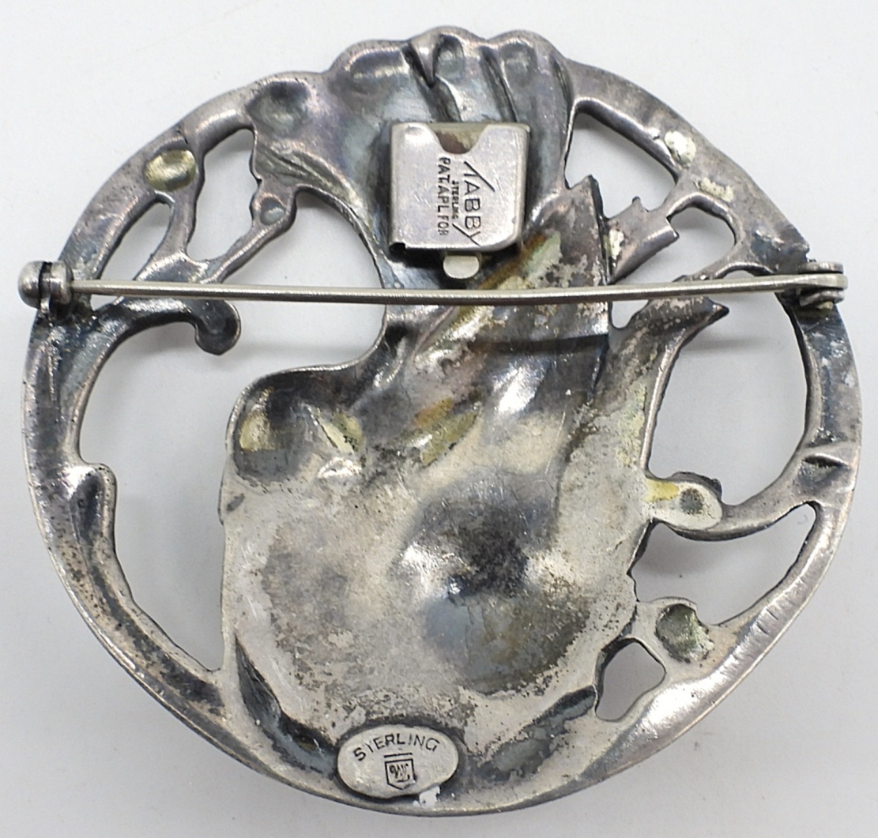 Tabby Brand Sterling Bird Brooch