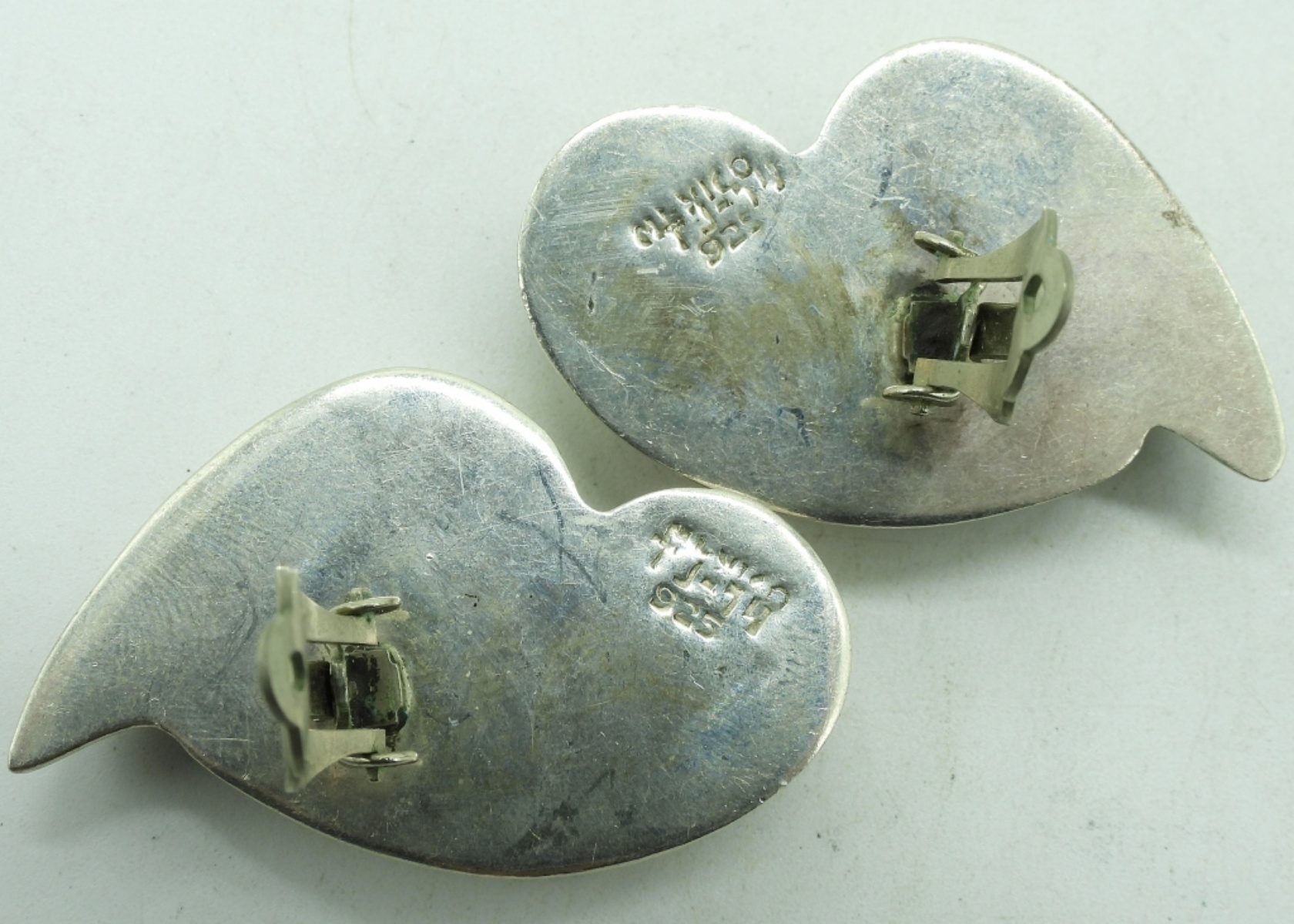 Taxco Clip On Earrings, Bracelet & Ring