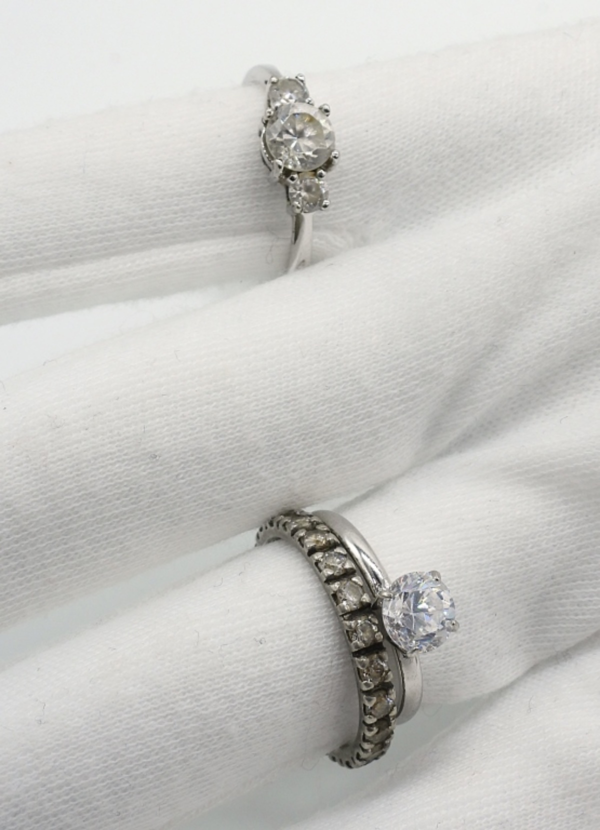 Simulated Diamond 925 Rings & More