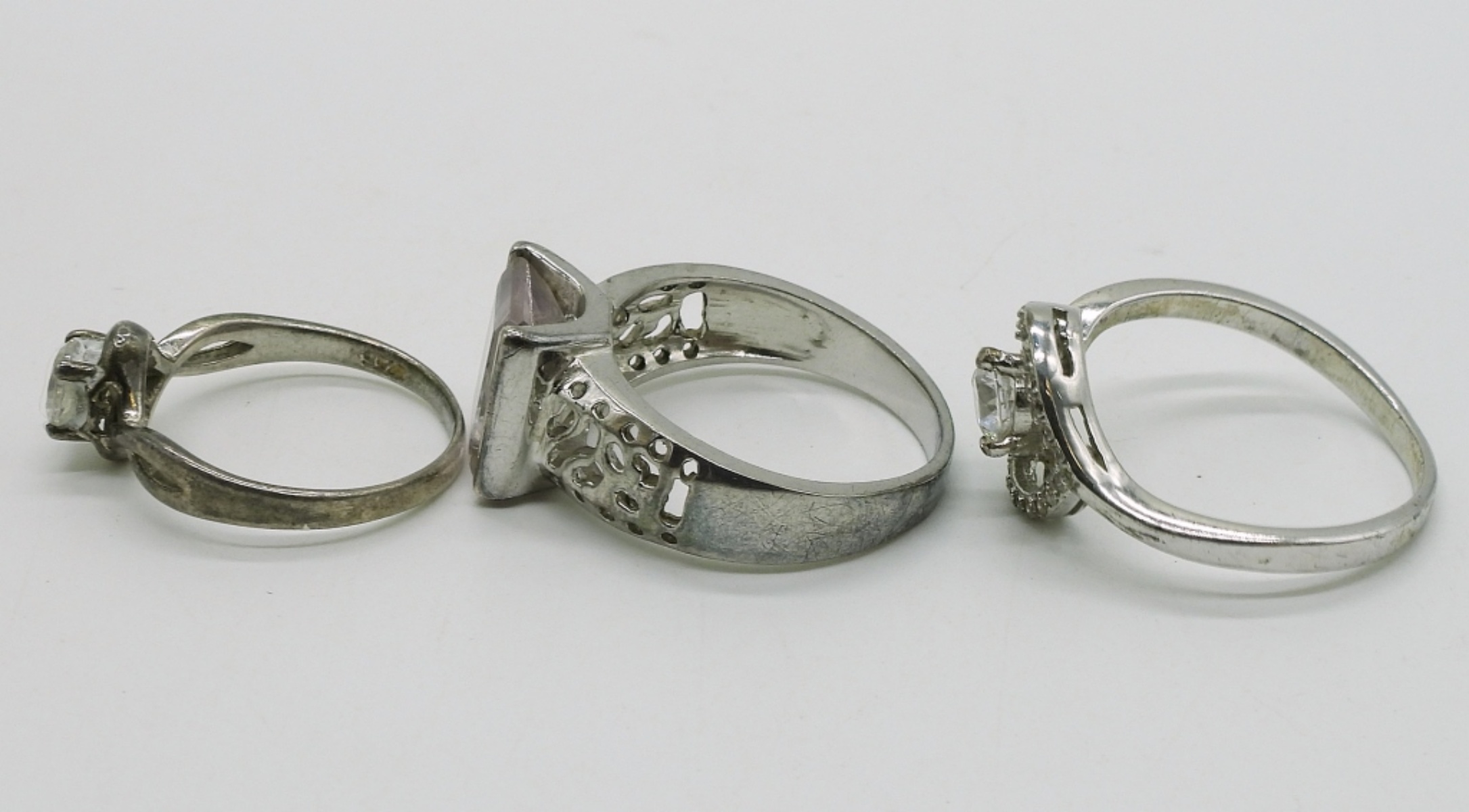 Simulated Diamond Tennis Bracelets & Rings