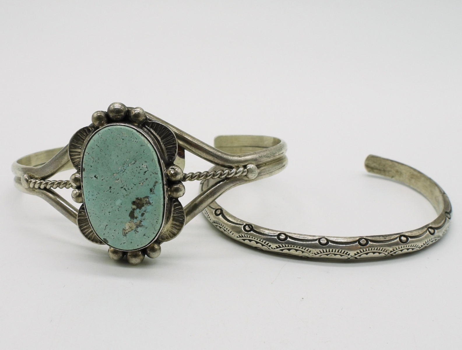 Mary Ann Spencer, Whitewater Turquoise Cuff