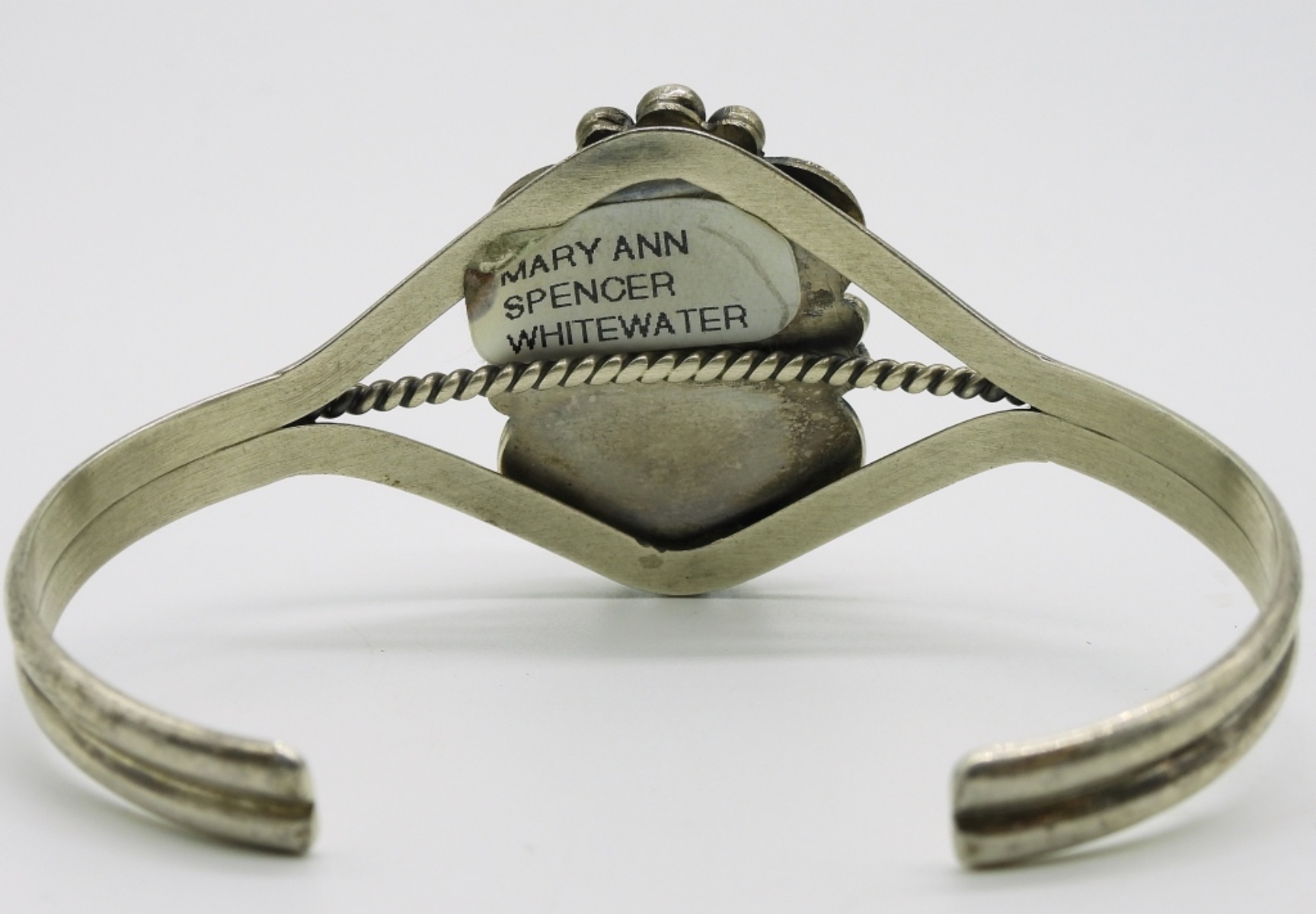 Mary Ann Spencer, Whitewater Turquoise Cuff