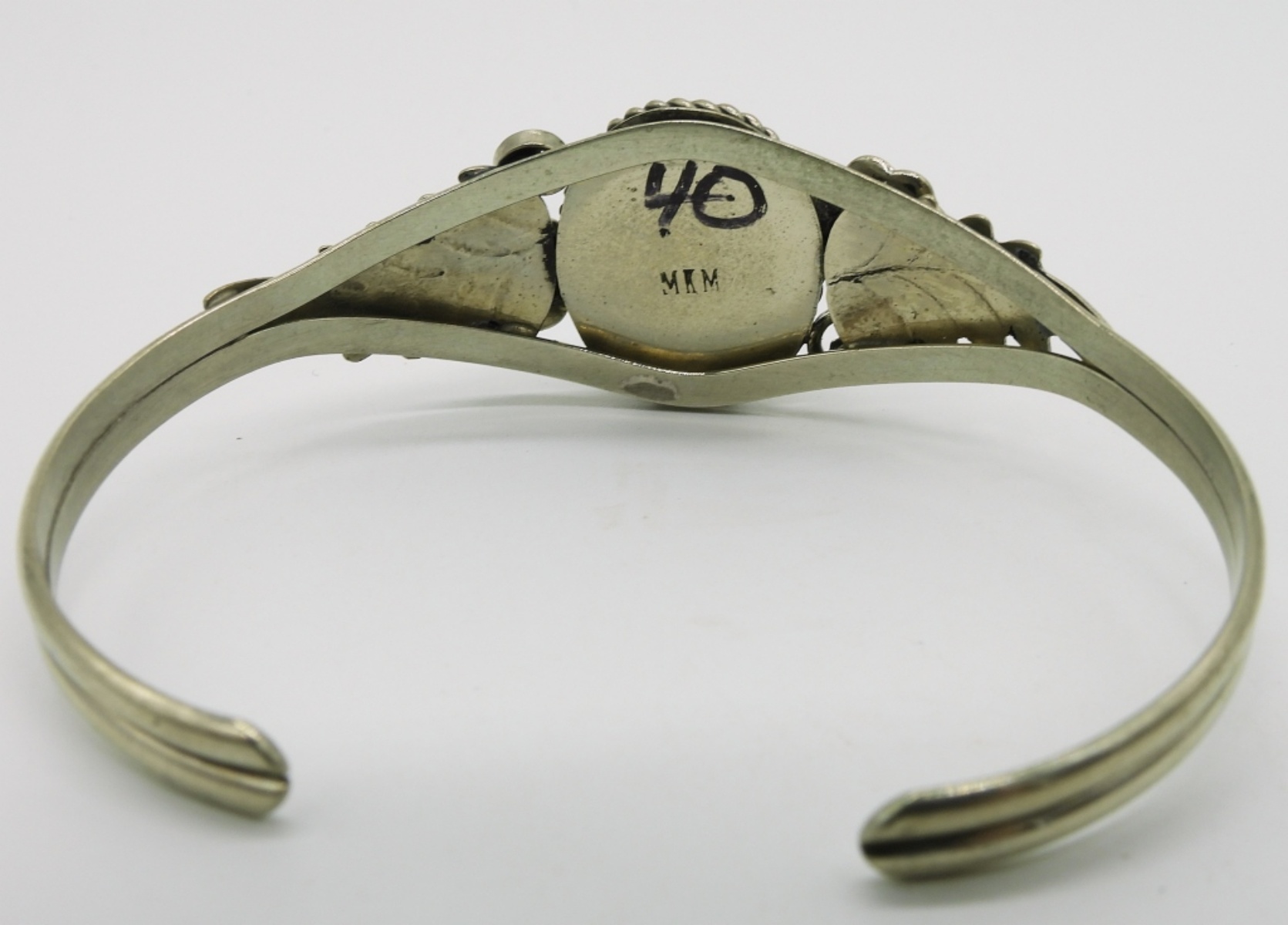 MKM Navajo Turquoise 925 Cuff Bracelet