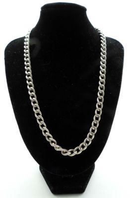 TIFFANY&CO 925 NECKLACE. 32DWT, 18IN LENGTH, LOBSTER CLASP, CABLE CHAIN, STAMPED ON TAG 