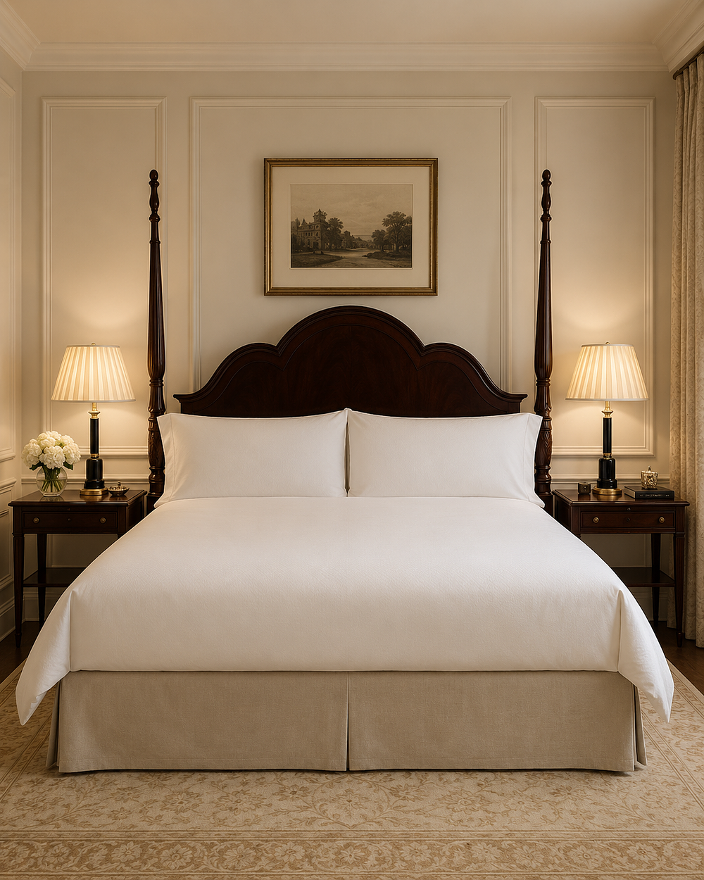 The Savoy Hotel London --Luxury Hotel Auction: High-End Guestroom Beds, Luxury Drapery, Tables, Premium Seating, Lighting, Mirrors Fine Artwork