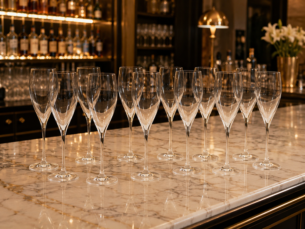 The Savoy Hotel Timed Sale Table Linen and Restaurant F&B Operating Items Glasses, Plates and Accessories