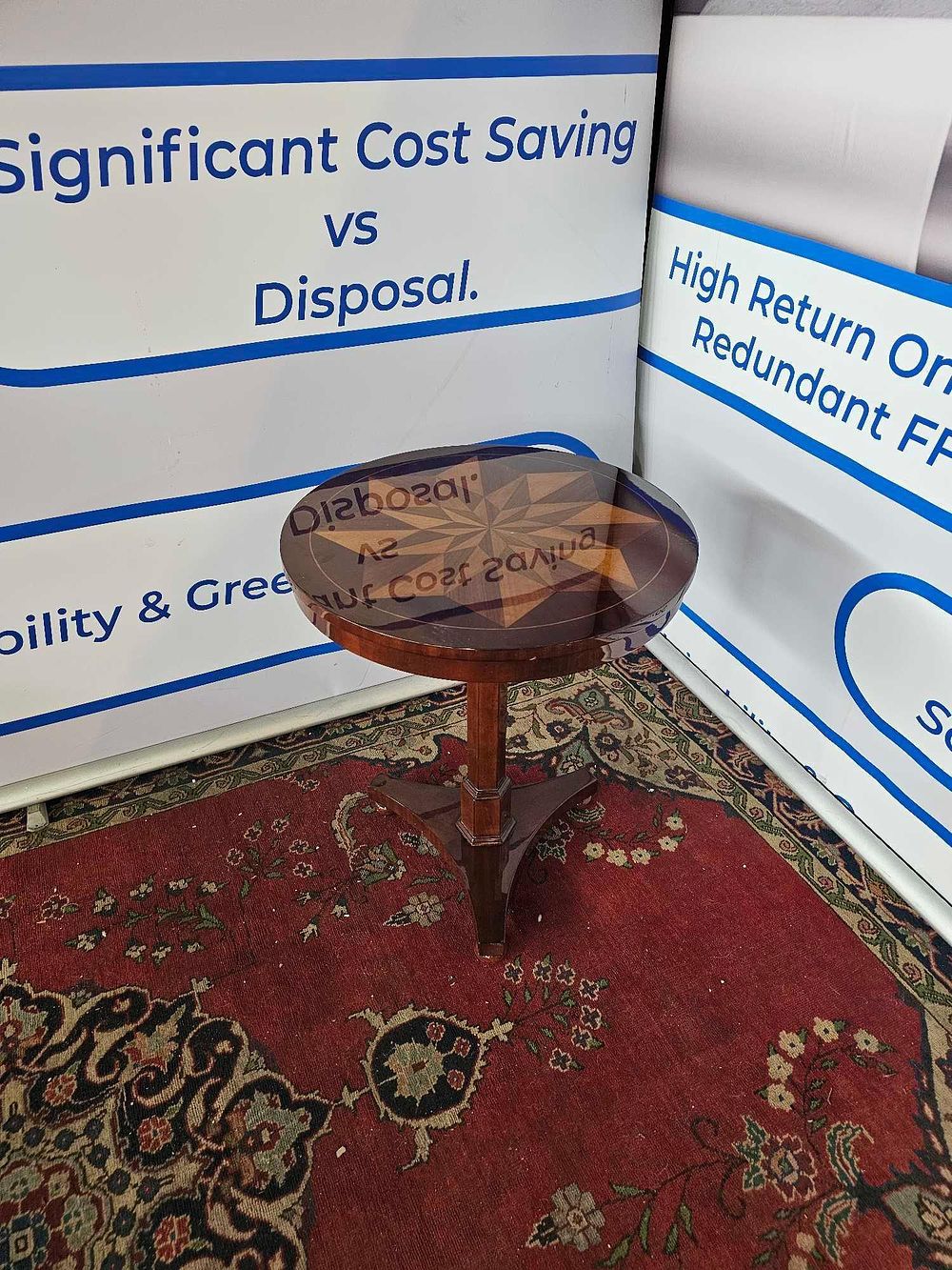 Lot 394: * Jonathan Charles Kindel Gueridon Side Table Add a touch of refinement to your space with the
