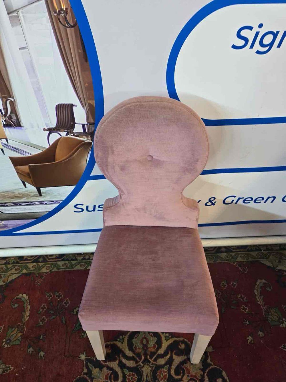 Lot 567: * A set of six classic spoon-back chairs