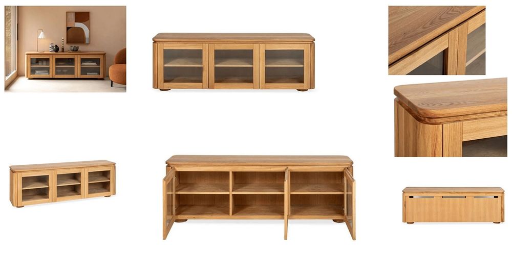 Lot 333: * Penrose Media Unit from Heal's is a beautiful and functional addition to any modern home