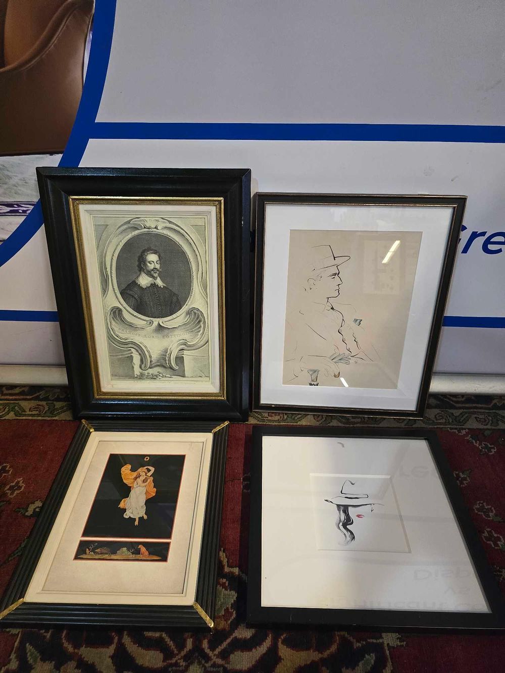 Lot 315: * A set of 4 prints Francis Cottington