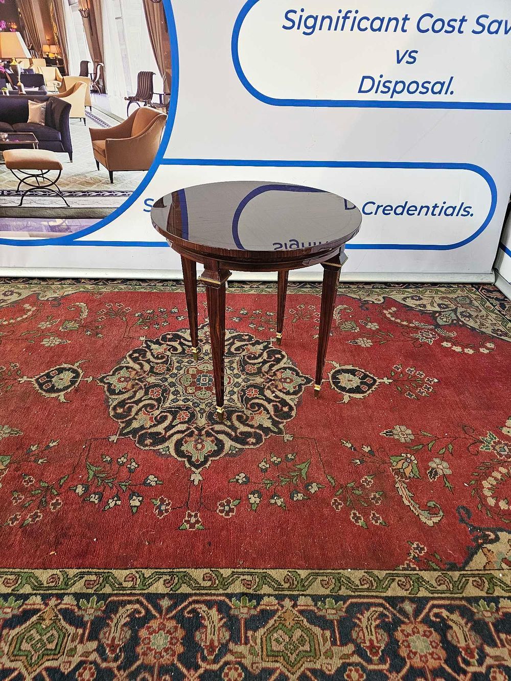 Lot 332: * J Jonathan Charles Round Calista Side Table Enhance your space with the J Jonathan Charles Round