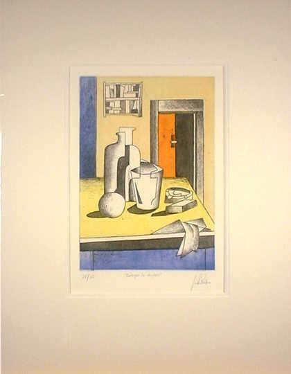 Lot 399: * Bodegon De Objetos -JJuan Lara Hierro (Madrid, 1971), Limited Edition 26/75