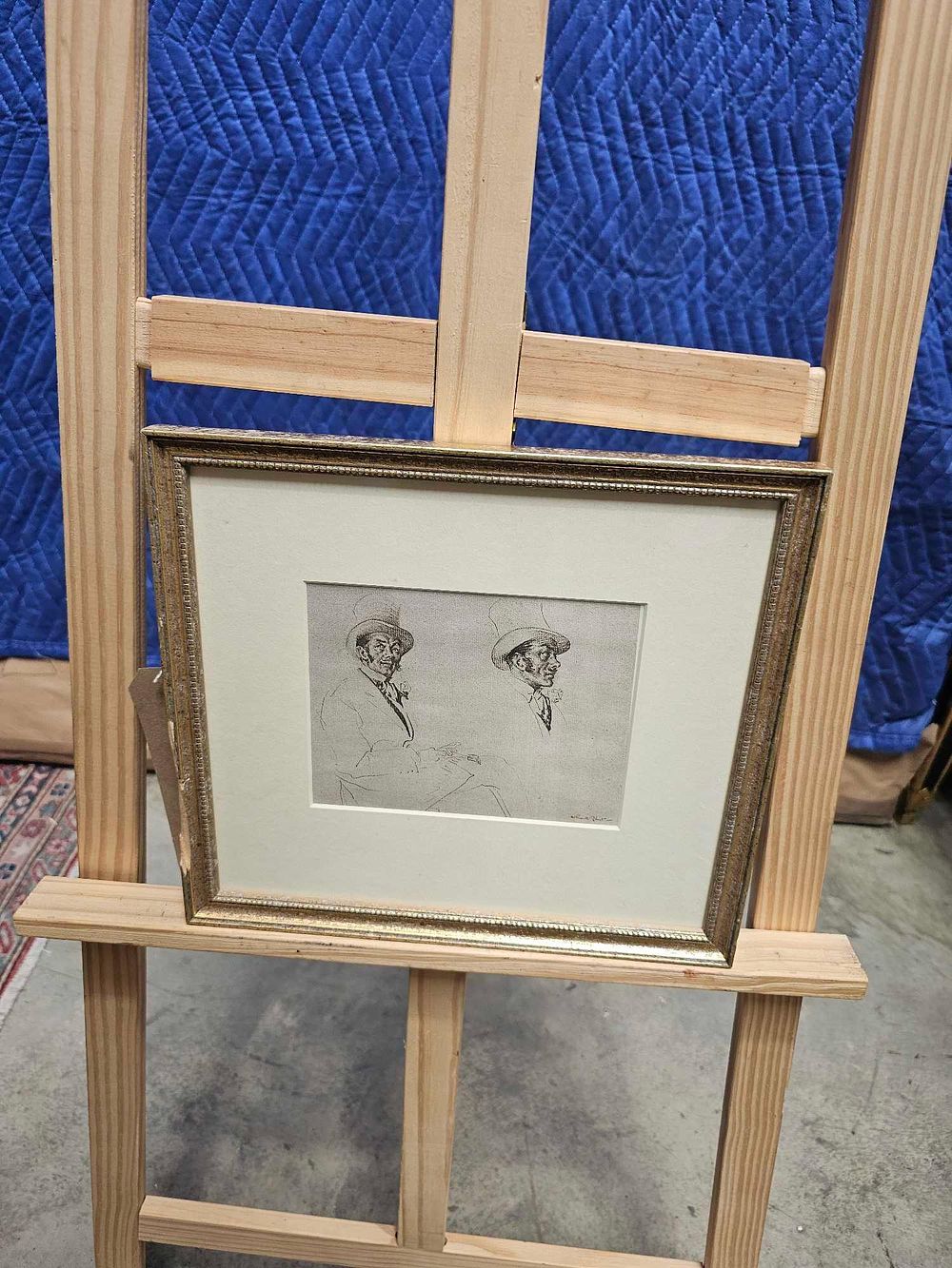 Lot 731: * JOHN JOSEPH BARKER OF BATH (1825-1904)Print Top Hats Glazed And Framed 30 X 27cm (RC30576)
