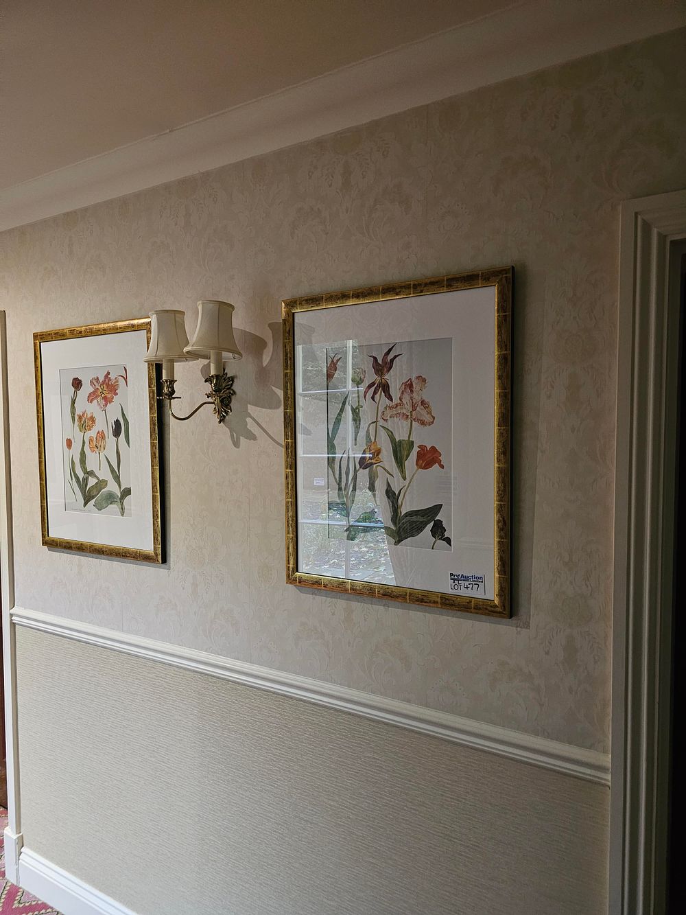 Lot 477: * A pair of contemporary botanical prints