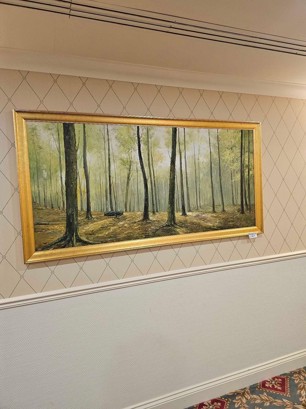 Lot 534: * A giclee landscape depicting a dense, atmospheric forest landscape