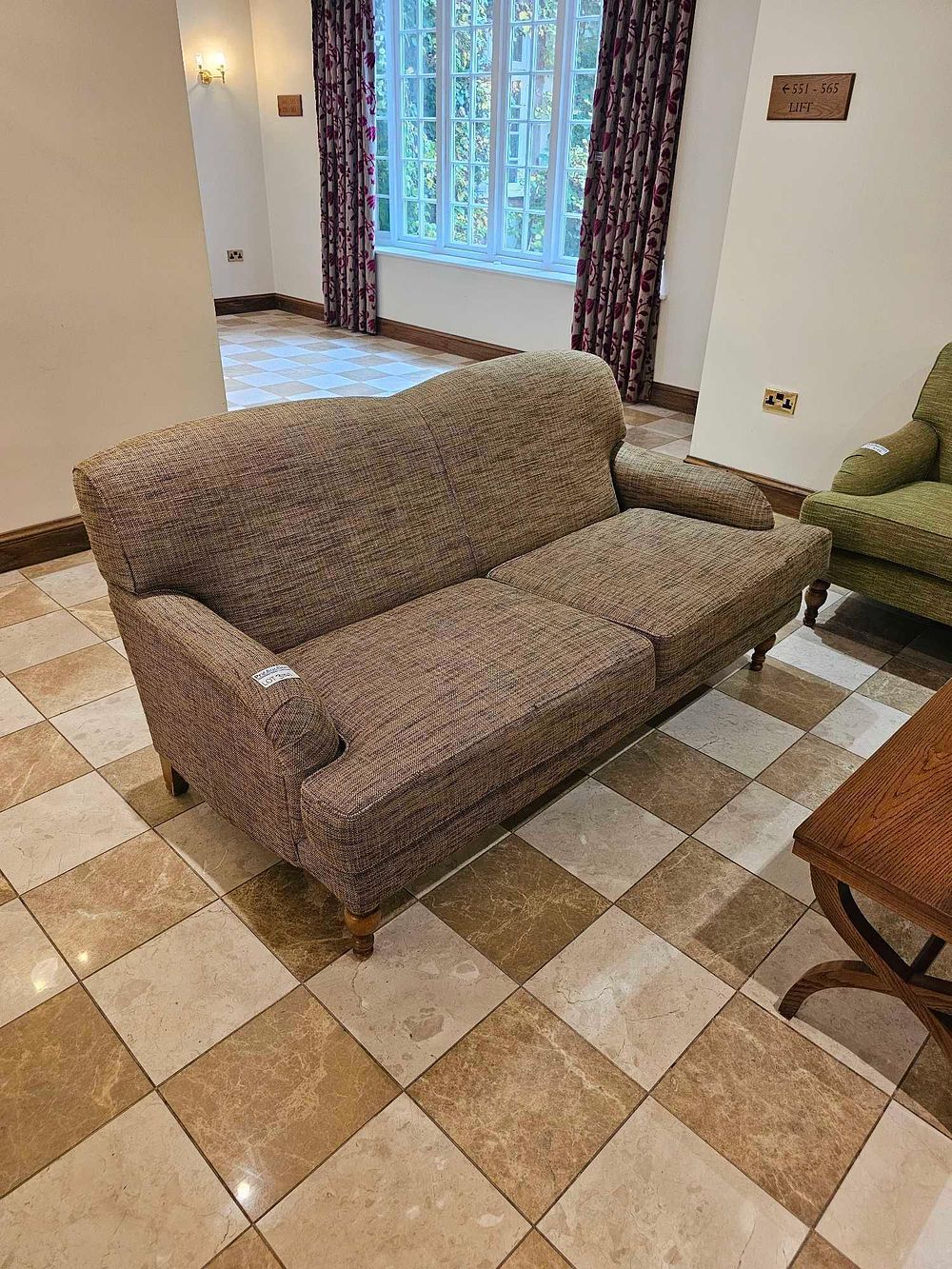 Lot 3101: * Upholstered Two-Seater Sofa, Contemporary