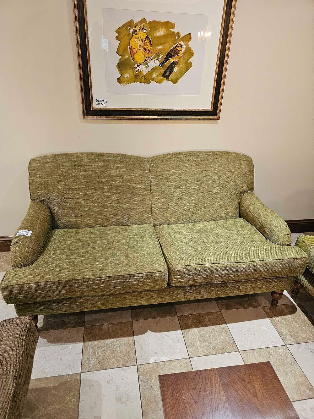 Lot 3102: * Upholstered Two-Seater Sofa, Contemporary