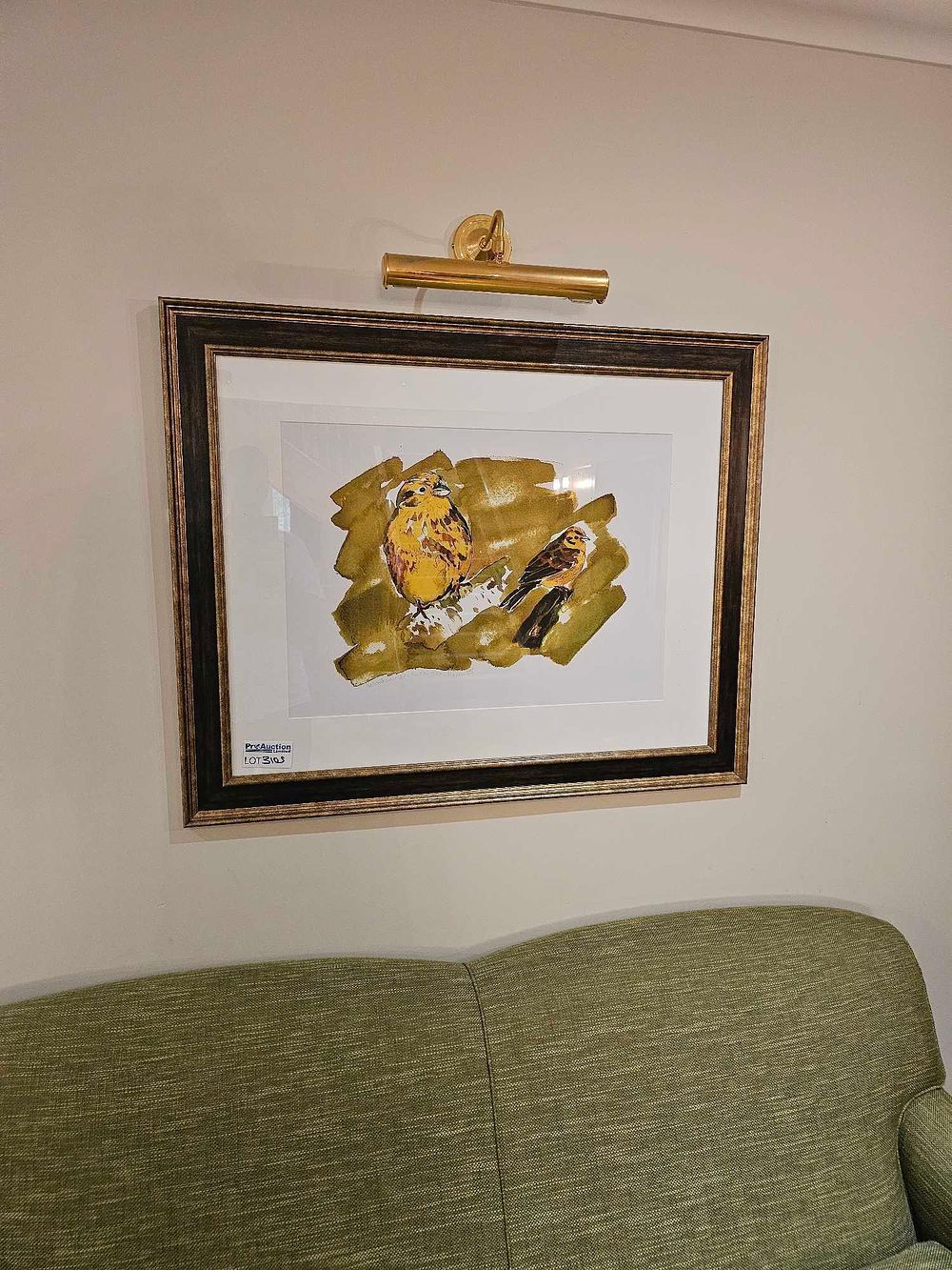 Lot 3105: * A contemporary print after a watercolour