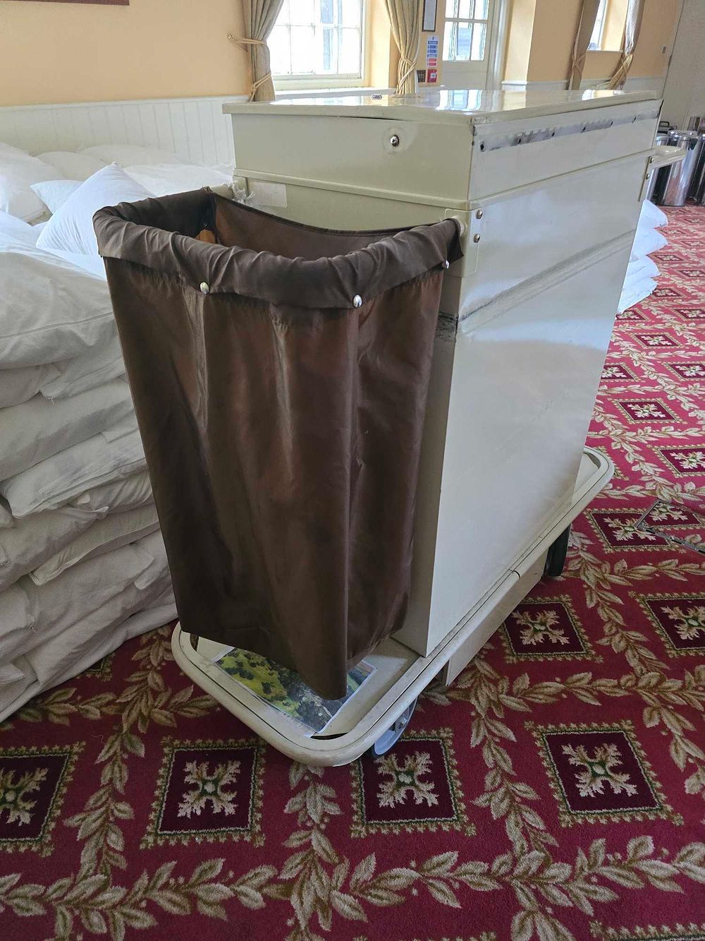 Lot 4172: * House keeping serice trolley appx x 2 (Charlotte Store no 7)