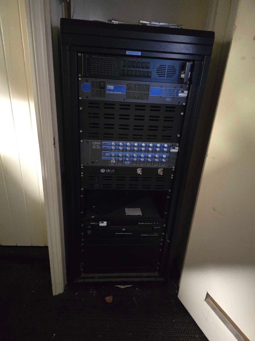Lot 5054: * Cisco-Based Audio System with Cloud CX-A450 Amplifier – Multi-Component Configuration