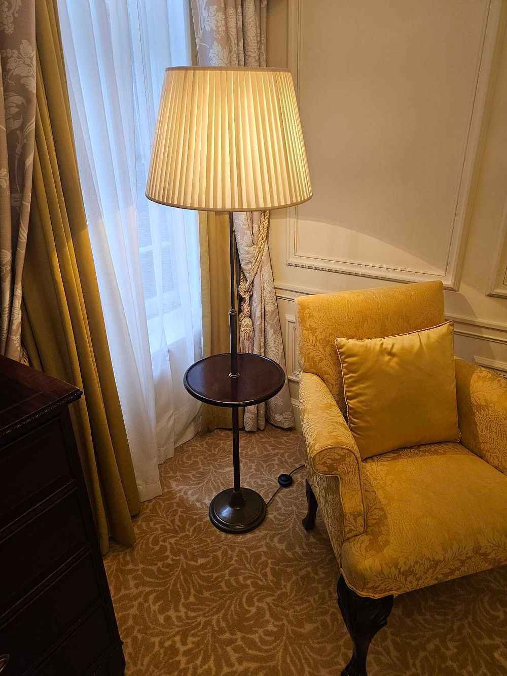 Lot 199: * Regency Style Standard Lamp