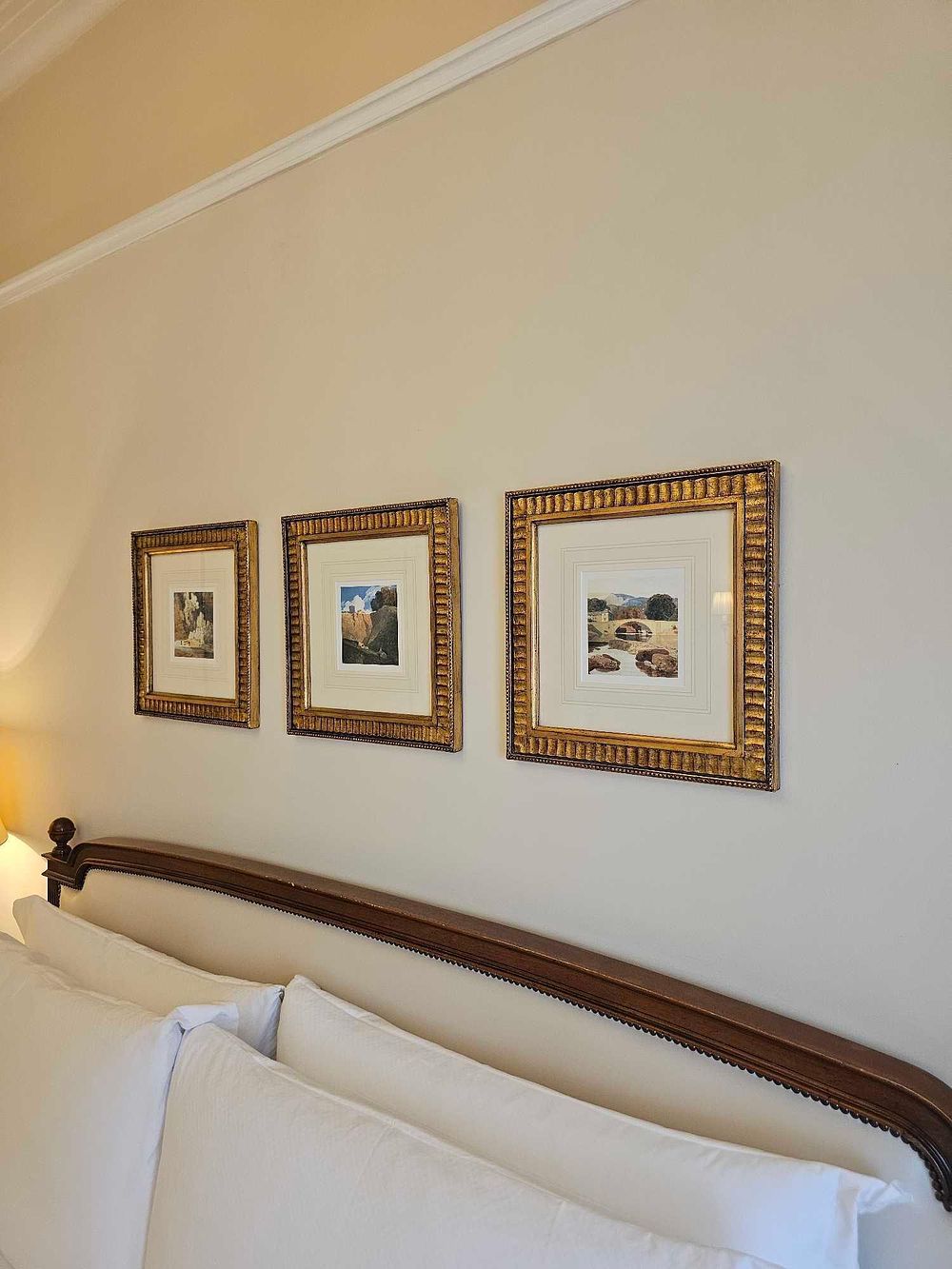 Lot 450: * 3 x Framed Prints – John Sell Cotman, "On the River Greta" and "Greta Bridge"