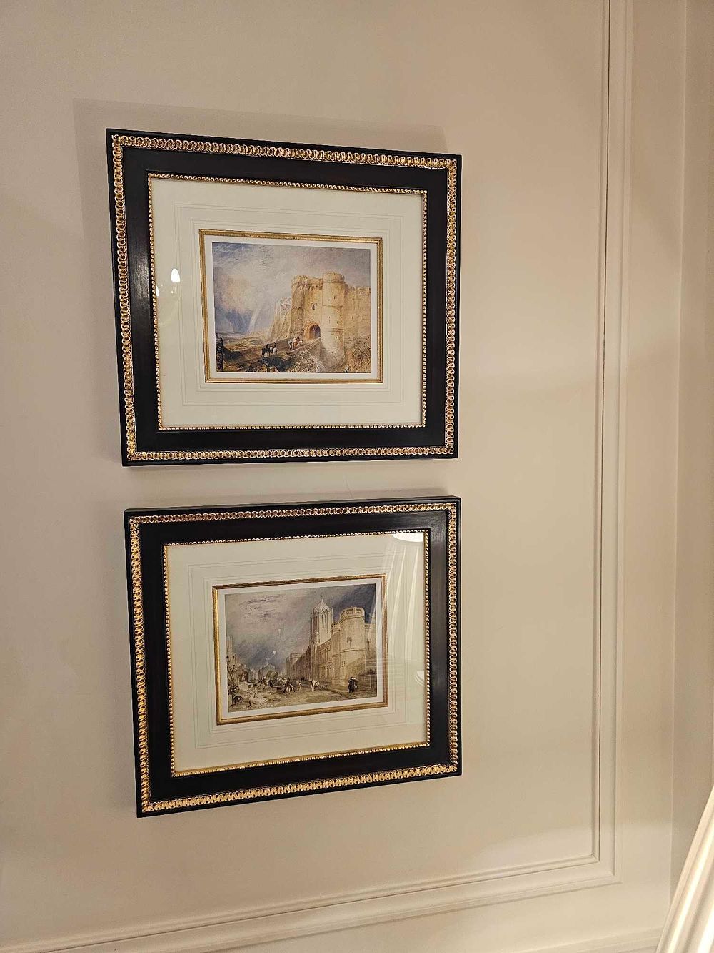 Lot 516: * A pair of decorative prints after watercolours by Joseph Mallord William Turner (1775–1851)