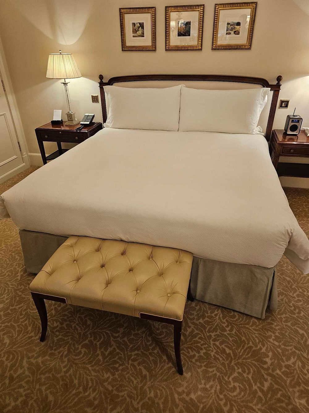 Lot 898: * Bed Set – Superking Sealy Hospitality Mattress, Headboard and Upholstered Divan Base